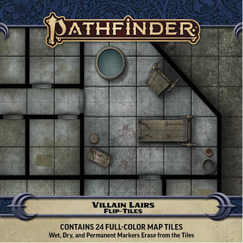 

Книга Pathfinder Flip-Tiles: Villain Lairs Set