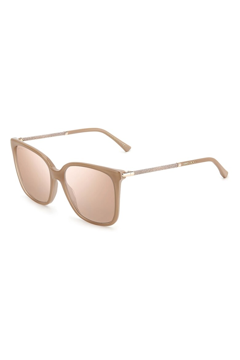 

Солнцезащитные очки Scilla с зеркалом Jimmy Choo, розовый