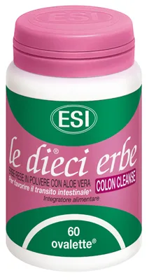 

Esi Le Dieci Erbe Colon Cleanse 60 яиц Добавка для кишечного транзита
