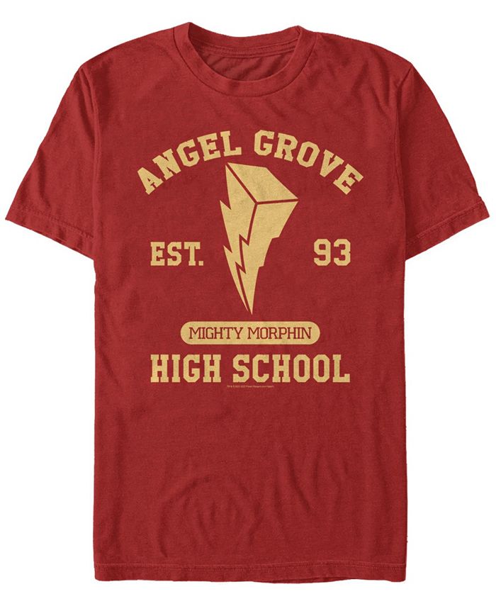 Мужская футболка с короткими рукавами и круглым вырезом Angel Grove Fifth Sun, красный