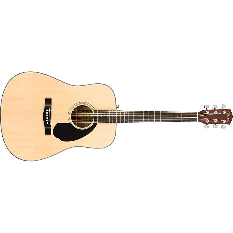 цена Акустическая гитара Fender CD-60S Dreadnought Acoustic Guitar, Walnut Fingerboard, Natural