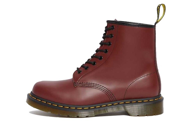 

Dr.Martens 1460 Гладкие Кожаные Ботинки На Шнуровке Красные