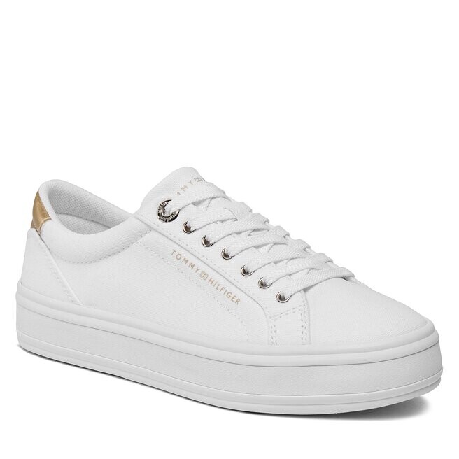 

Кроссовки Tommy Hilfiger EssentialVulc Canvas, белый