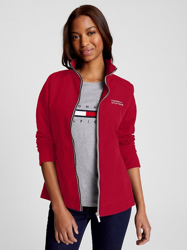 

Яхтенная куртка Essential Solid с логотипом Tommy Hilfiger