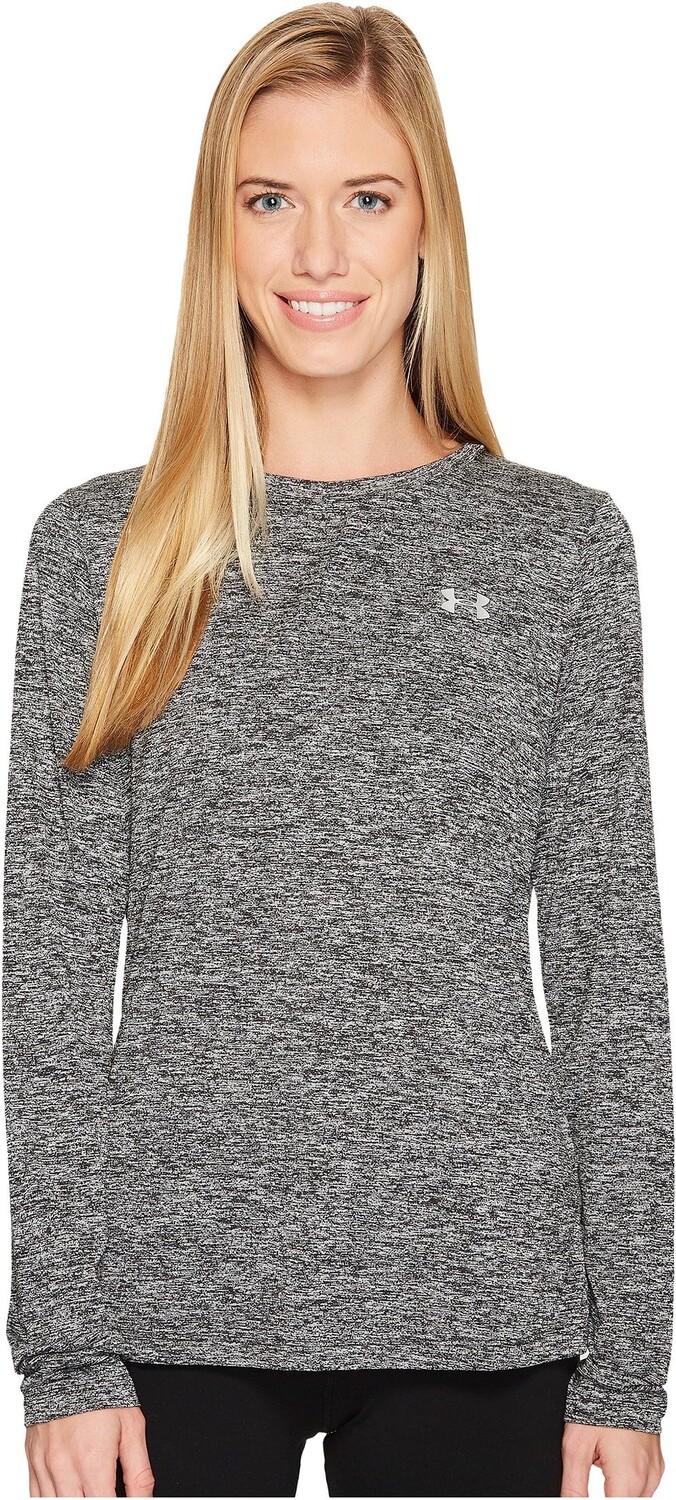 

Рубашка с длинным рукавом UA Tech Twist Crew Under Armour, черный