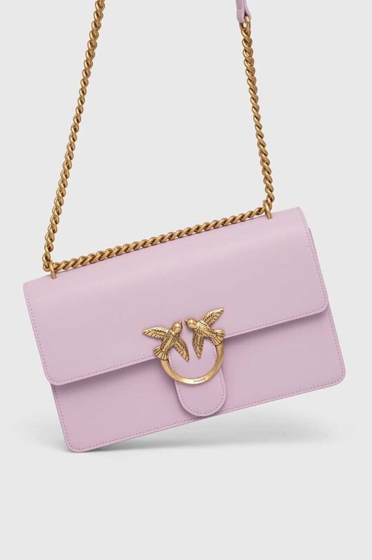 

Кожаная сумочка Pinko, фиолетовый