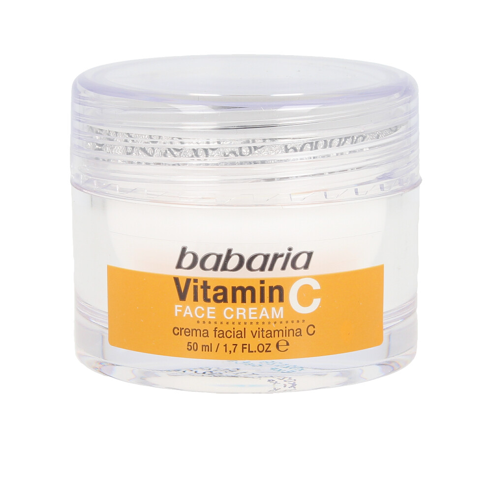 Крем для ухода за лицом Vitamin c crema facial antioxidante Babaria, 50 мл увлажняющий крем для ухода за лицом crema facial reparadora sense o2 babaria 50 мл