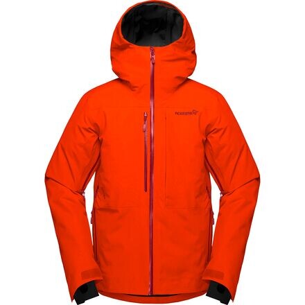 

Утепленная куртка Lofoten GORE-TEX мужская Norrona, цвет Arednalin/Rhubarb