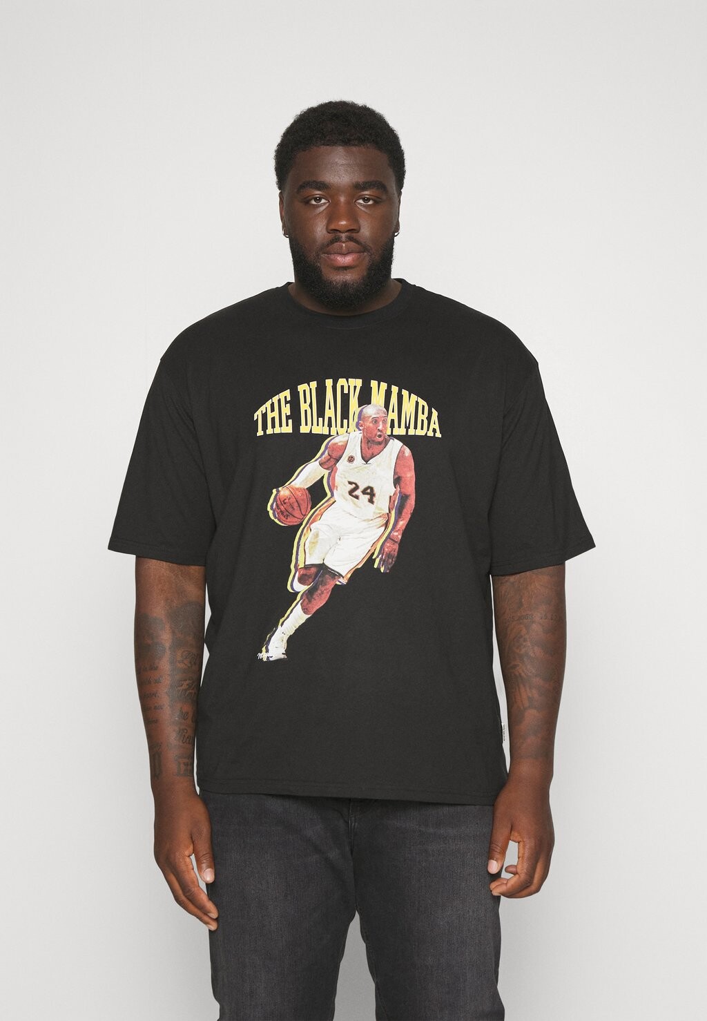 

Футболка с принтом MATEO TEE PLUS UNISEX Redefined Rebel, черный