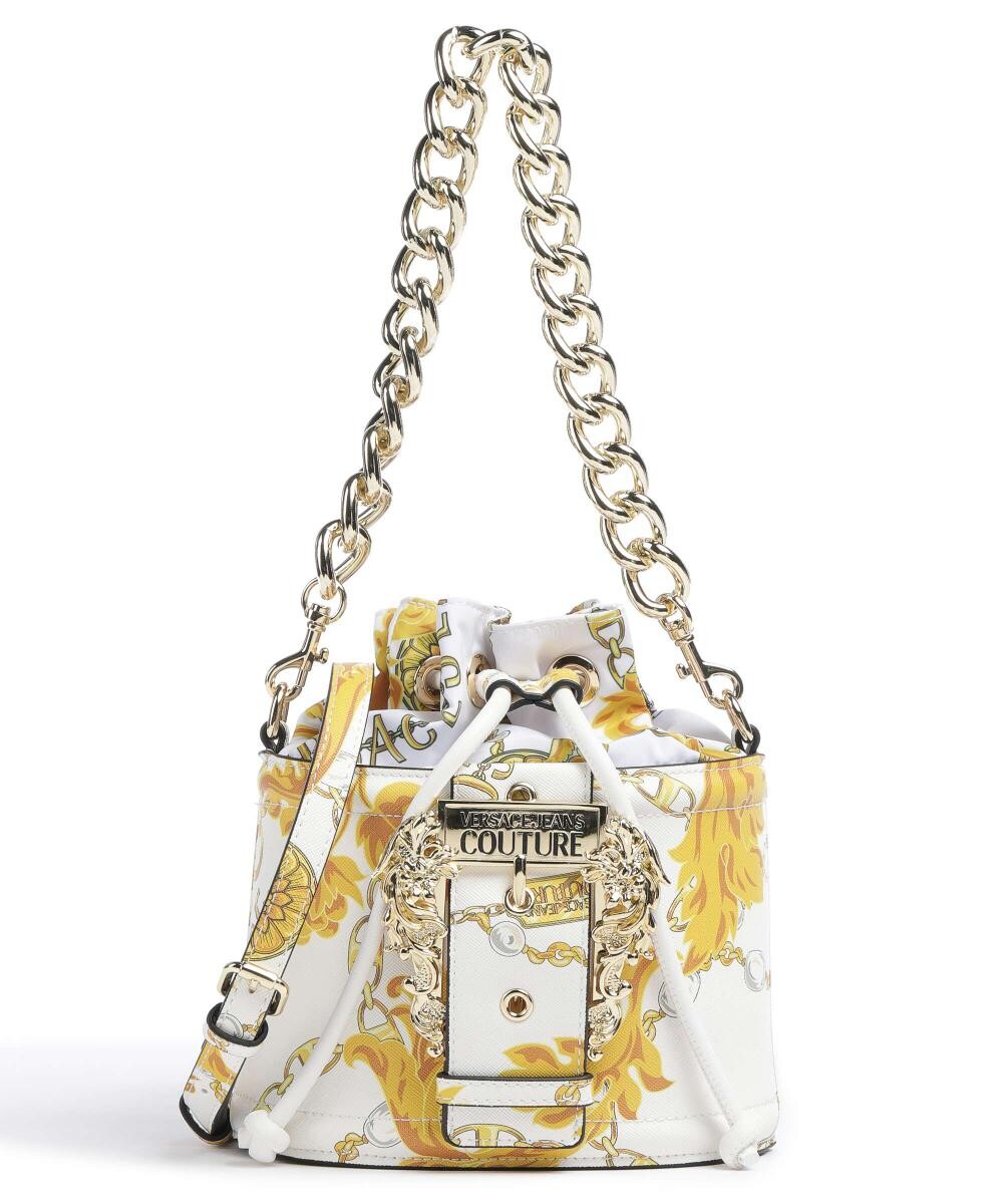 

Сумка-ведро Couture 01 из искусственной кожи Versace Jeans Couture, белый