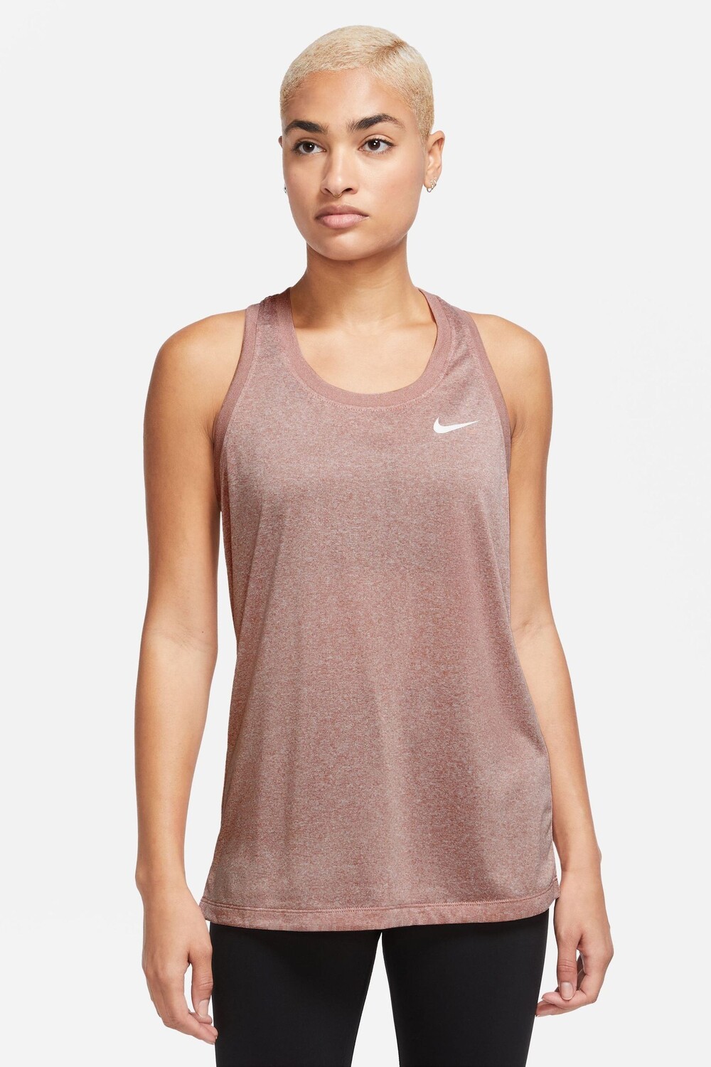 

Футболка без рукавов Dri-Fit боксерского кроя Nike, розовый