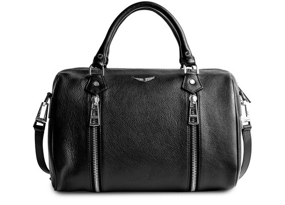 

Солнечная сумка среднего размера Zadig&Voltaire, черный