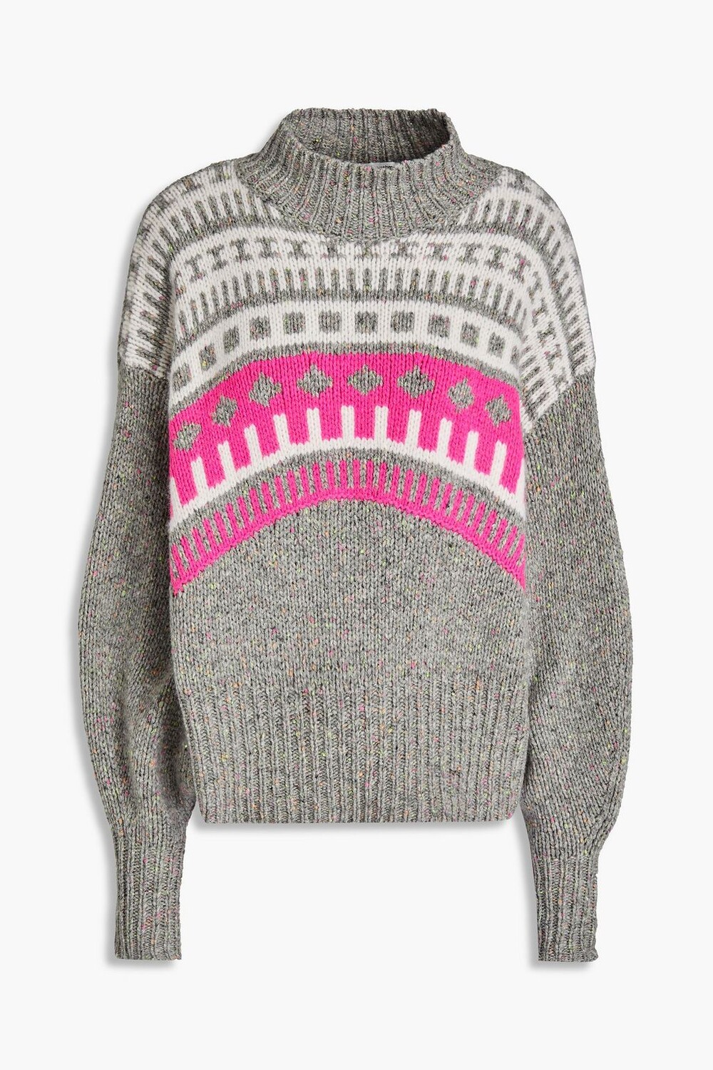 

Кашемировый свитер Fair Isle AUTUMN CASHMERE, серый