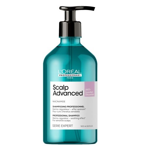 Успокаивающий шампунь для кожи головы, 500 мл L'Oréal Professionnel, Serie Expert Scalp Advanced Shampoo