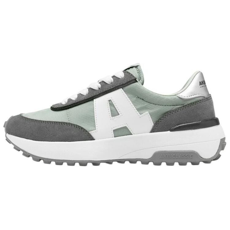 

Кроссовки AKIII CLASSIC Lifestyle Shoes Unisex Low-top Gray/Gray-Green/White, зеленый