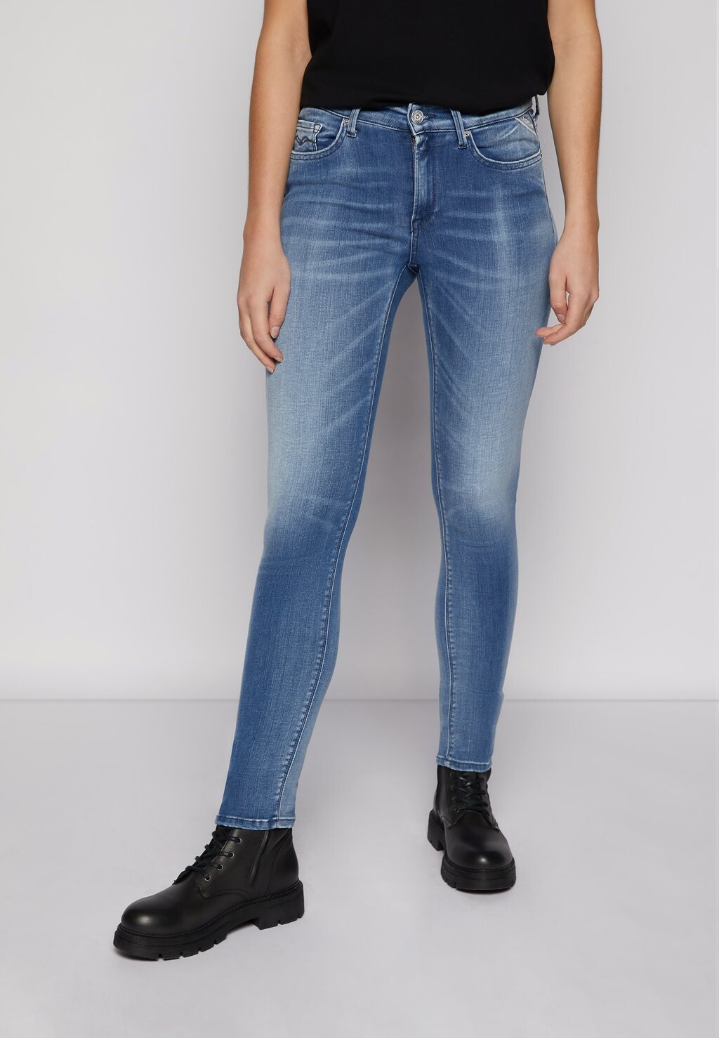 

Джинсы Skinny Fit Replay, синий