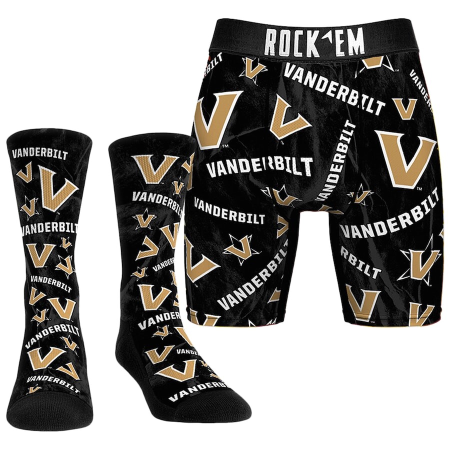 

Носки Rock Em Socks Vanderbilt Commodores