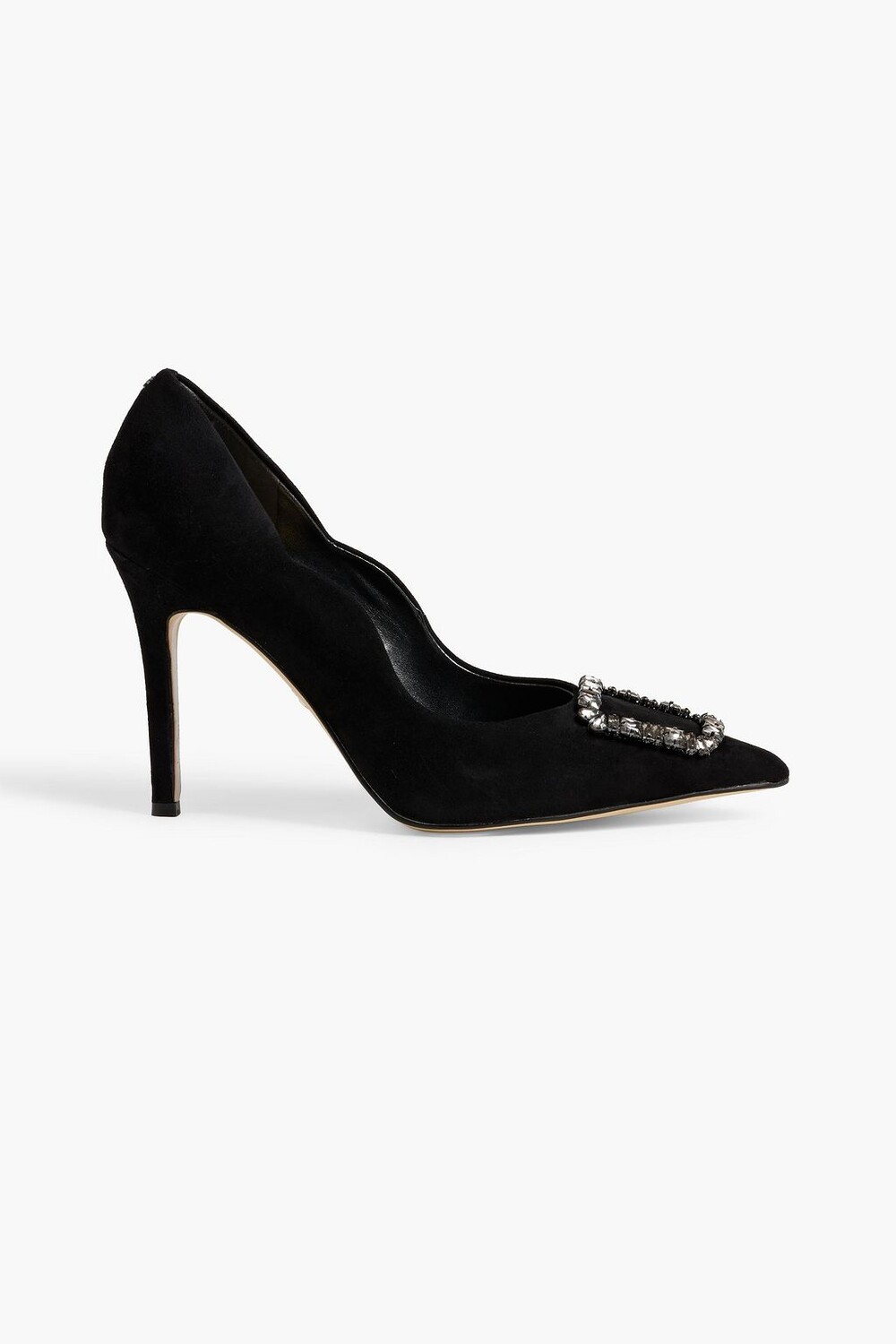 

Замшевые туфли Harriet с кристаллами SAM EDELMAN, черный