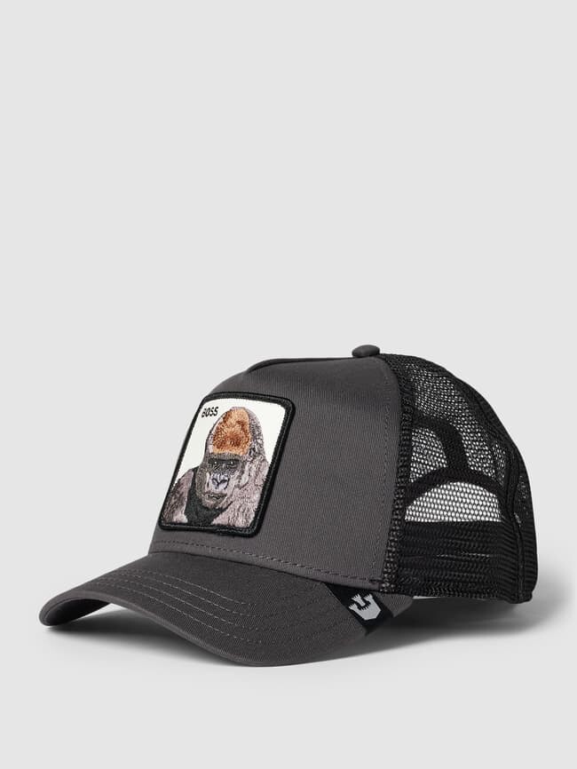 

Кепка Trucker с нашивкой-мотивом, модель Primal GOORIN BROS., антрацит