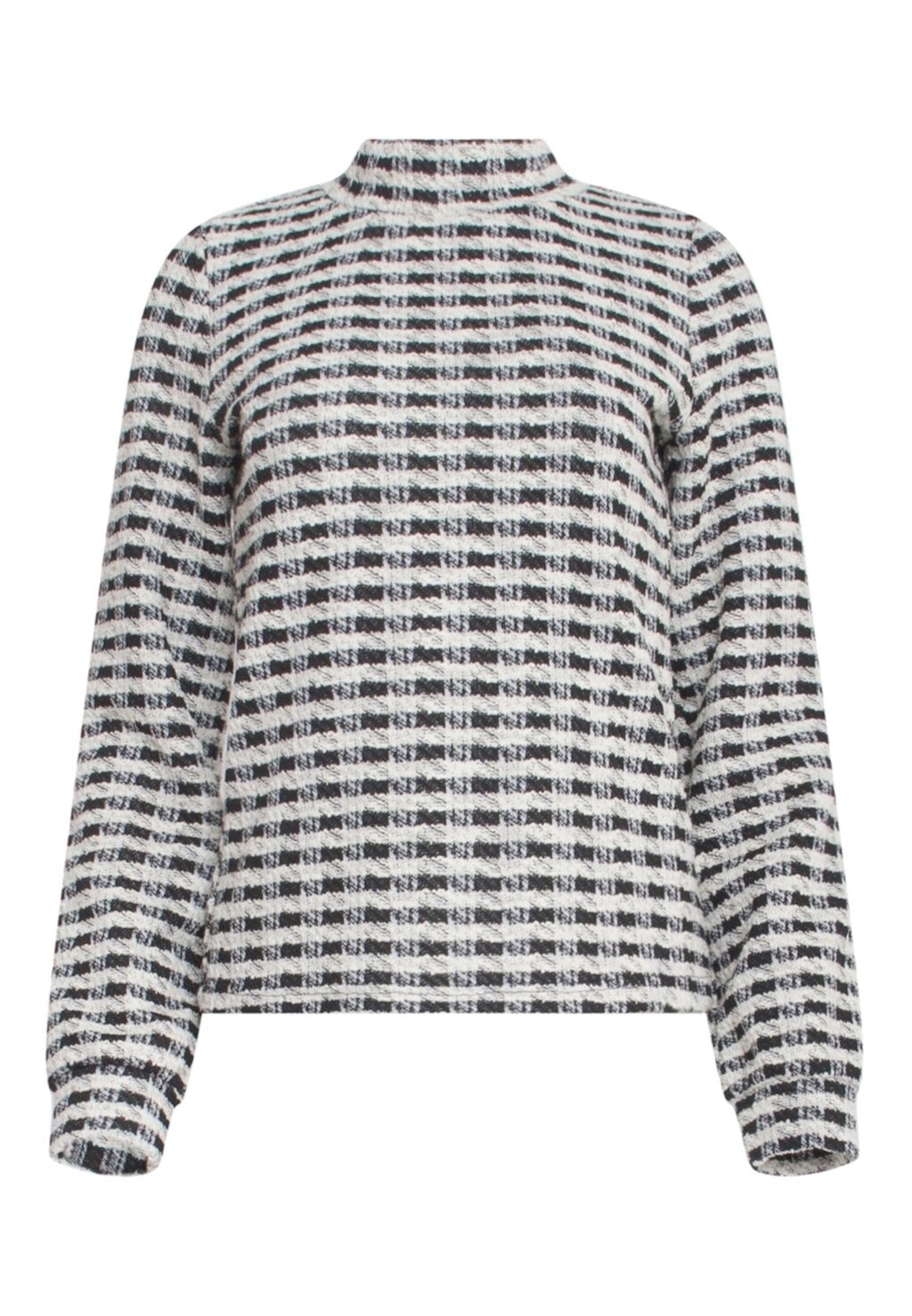 

Блузка STYLISH CHECKERED TURTLENECK Smashed Lemon, цвет black white