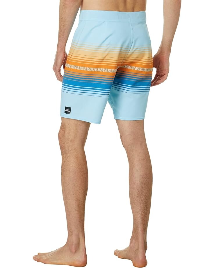 

Шорты для плавания O'Neill Hyperfreak Heat Stripe Line 19" Boardshorts, цвет Sky