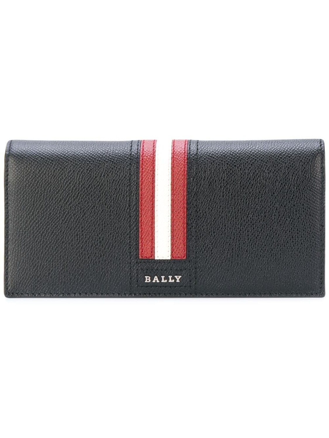 

Bally континентальный кошелек с полосками, черный