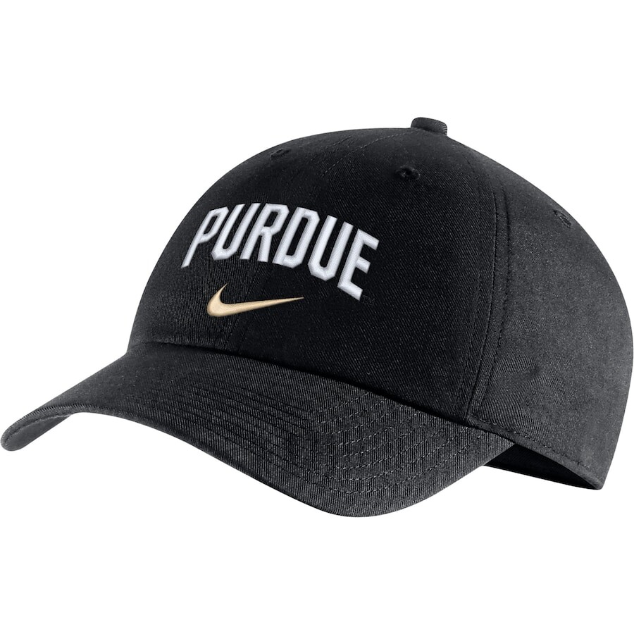 

Бейсболка Nike Purdue Boilermakers, черный