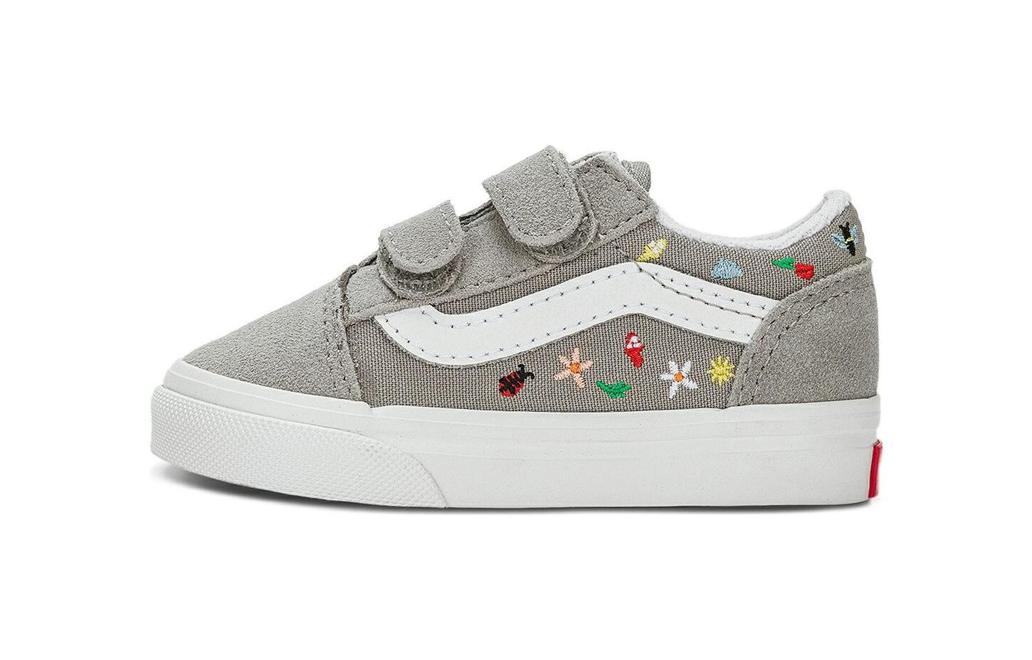 

Обувь для малышей Vans Old Skool TD, светло-серый