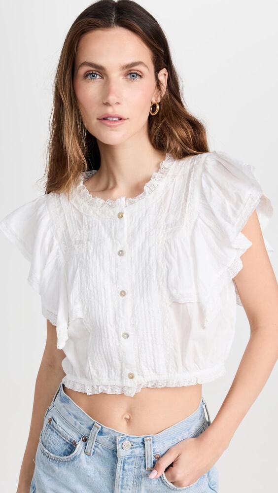 

Топ LoveShackFancy Nora