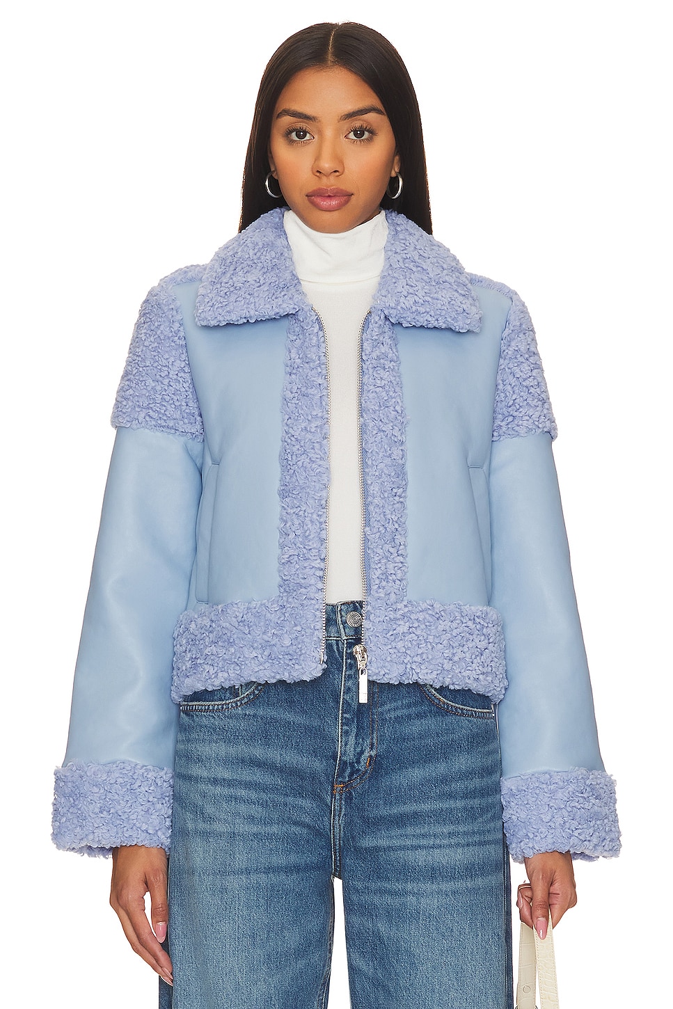 Куртка Unreal Fur Corfu, цвет Blue Raspberry unreal fur пальто