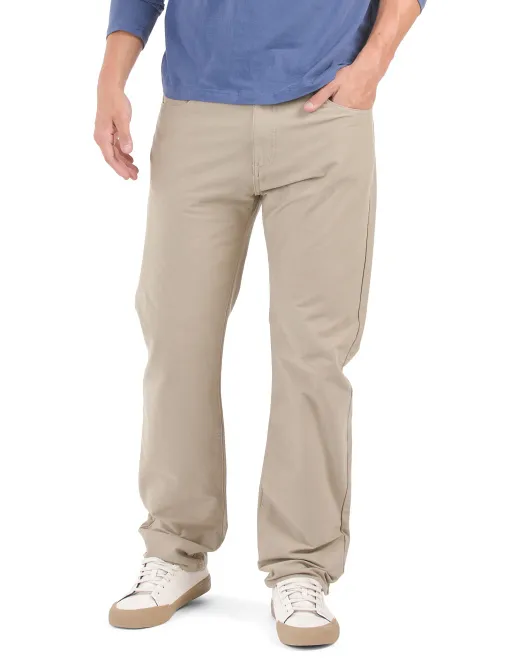 

Комфортные трикотажные брюки чинос джинсового кроя Dockers, цвет Chino