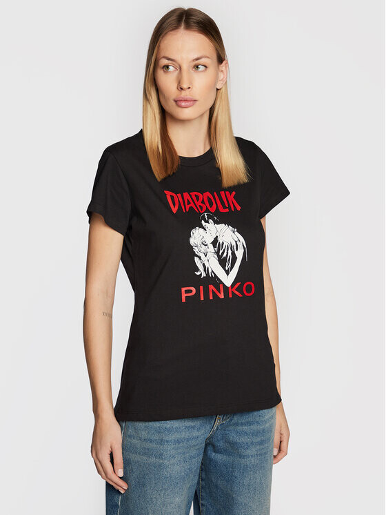 

Футболка стандартного кроя Pinko, черный