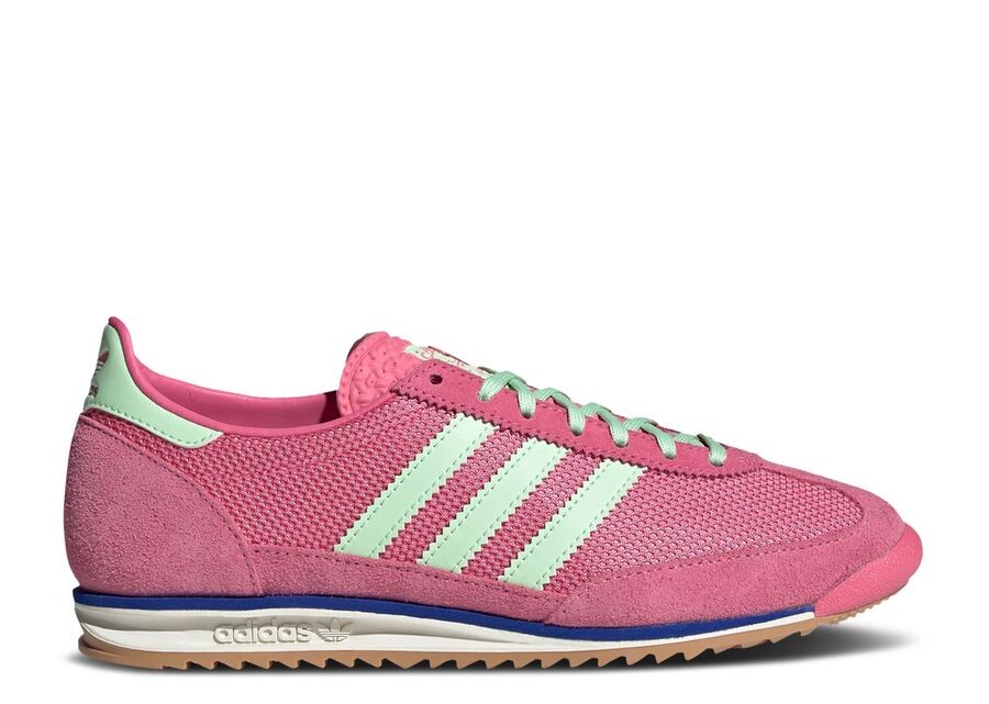 

Кроссовки adidas Wmns SL72 OG, цвет Pink Fusion Green Spark