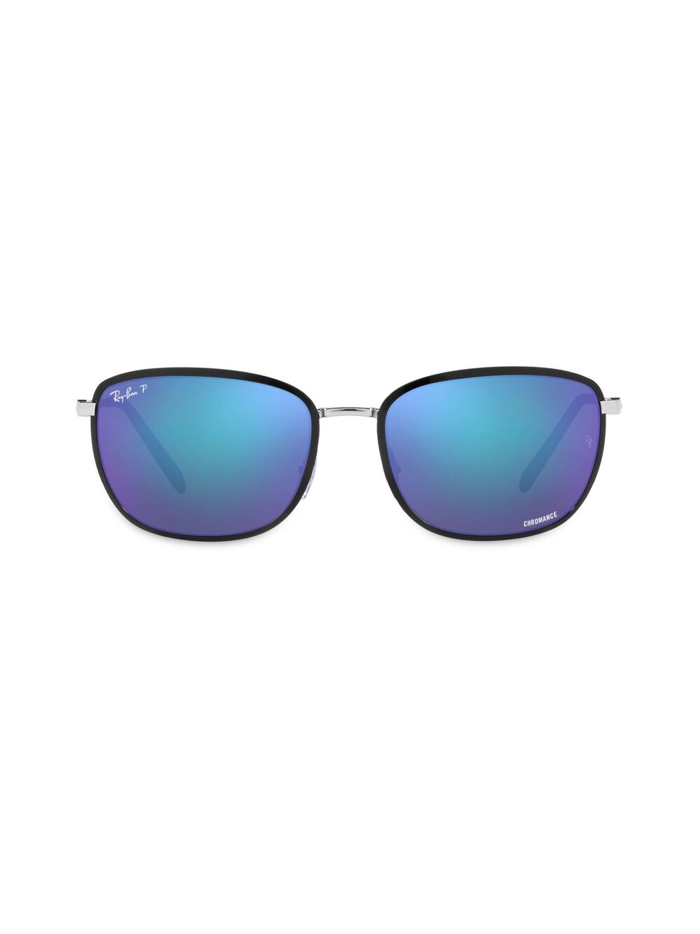 

Квадратные солнцезащитные очки RB3705 Chromance 60 мм Ray-Ban, черный