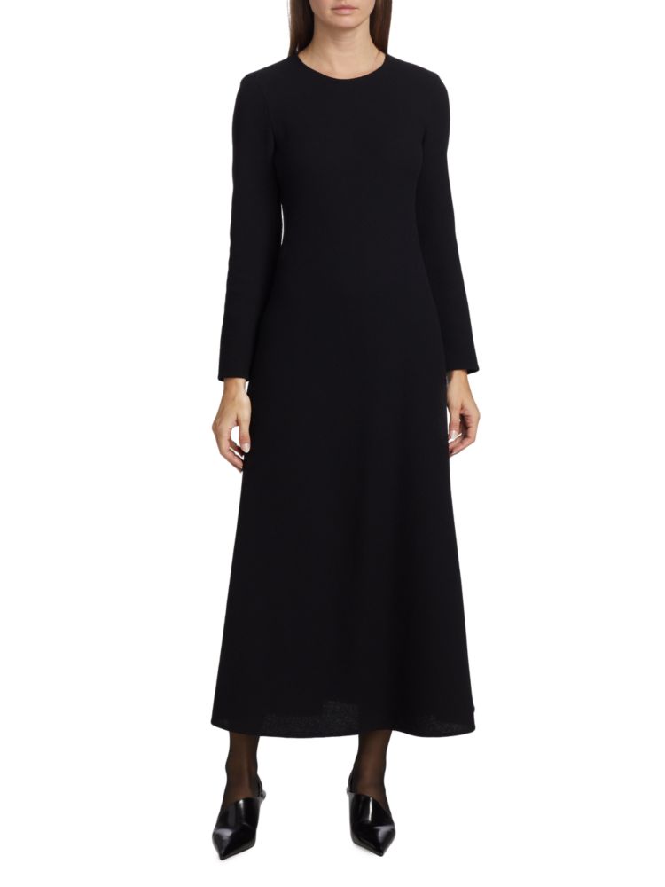 Платье А-силуэта с вырезом на спине Lafayette 148 New York, черный пиджак lafayette черный 40 размер