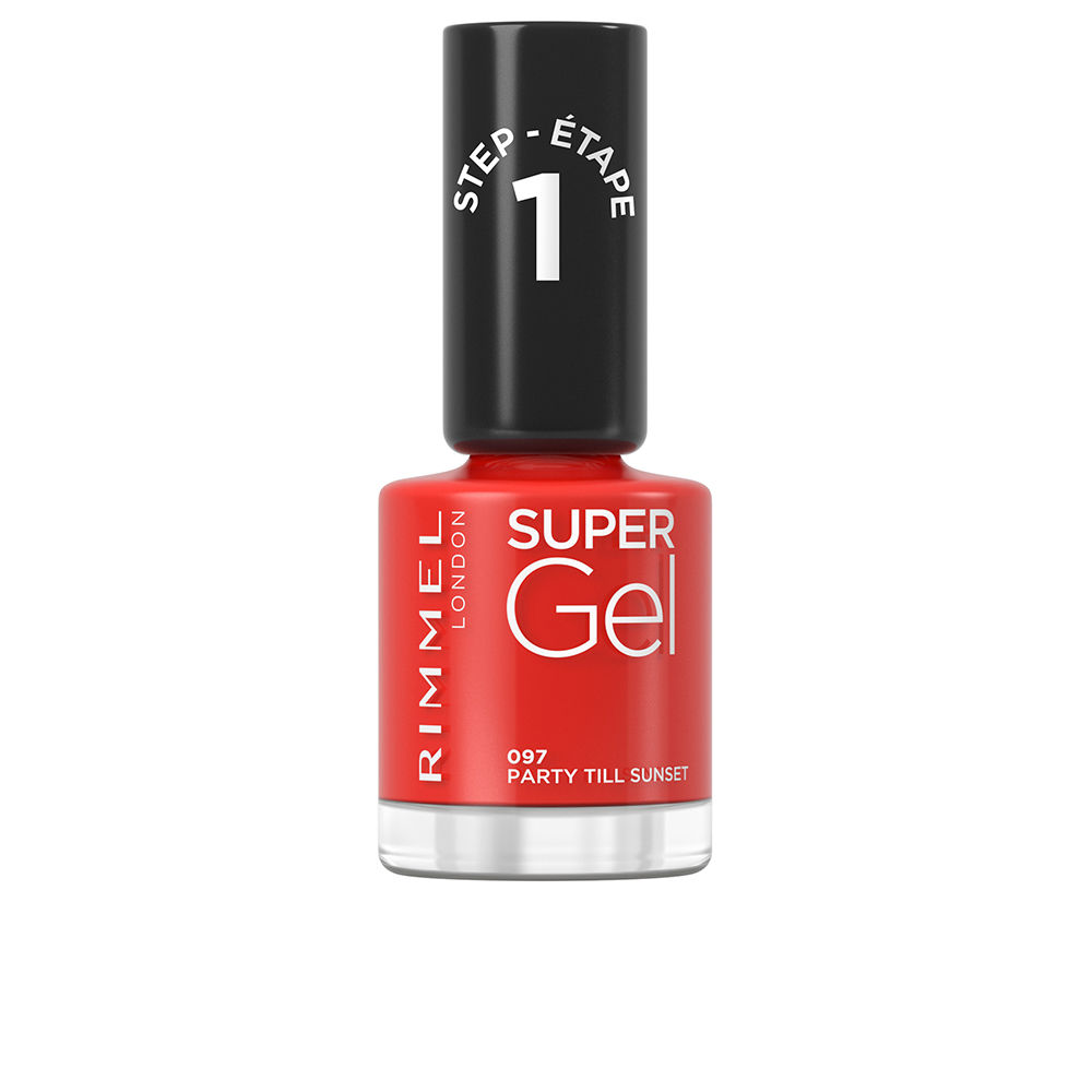 Лак для ногтей Kate super gel nail polish Rimmel london, 12 мл, 97-party till sunset