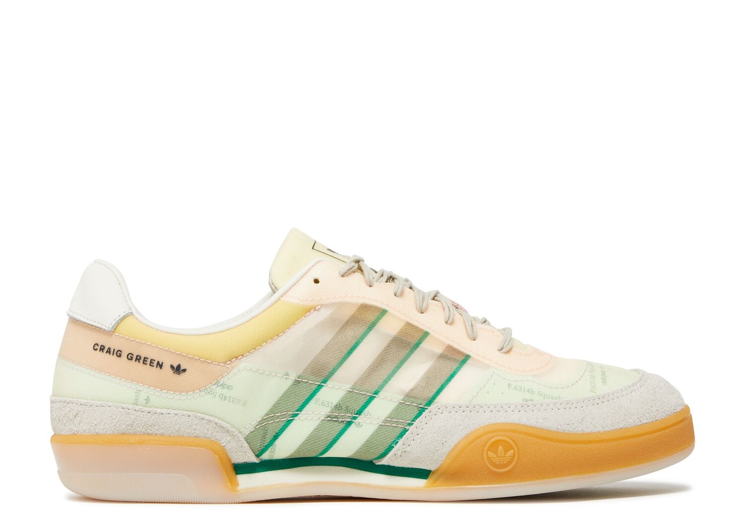 

Кроссовки adidas Craig Green X Squash Polta Akh 'Cream Bold Green', кремовый, Бежевый