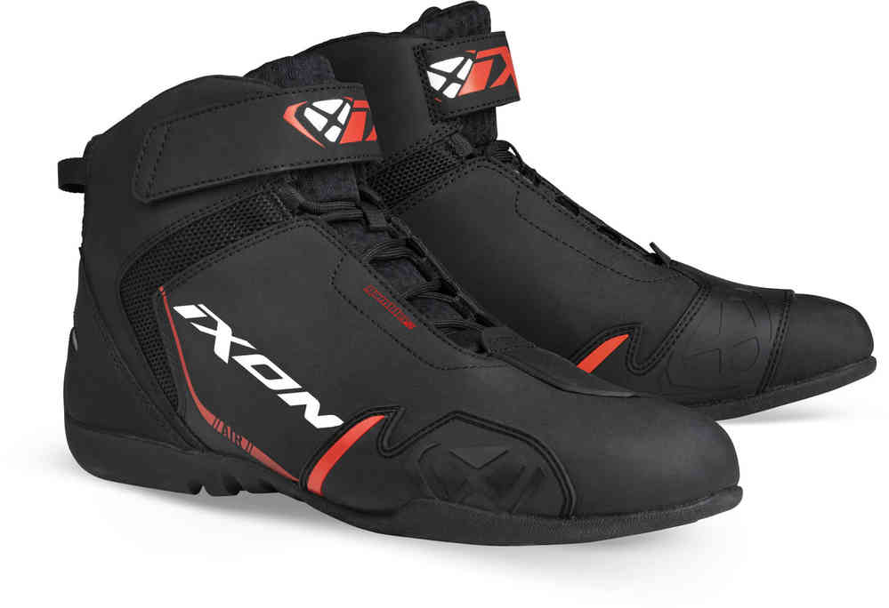 Мотоциклетные туфли Gambler 2023 Ixon, черный/белый/красный