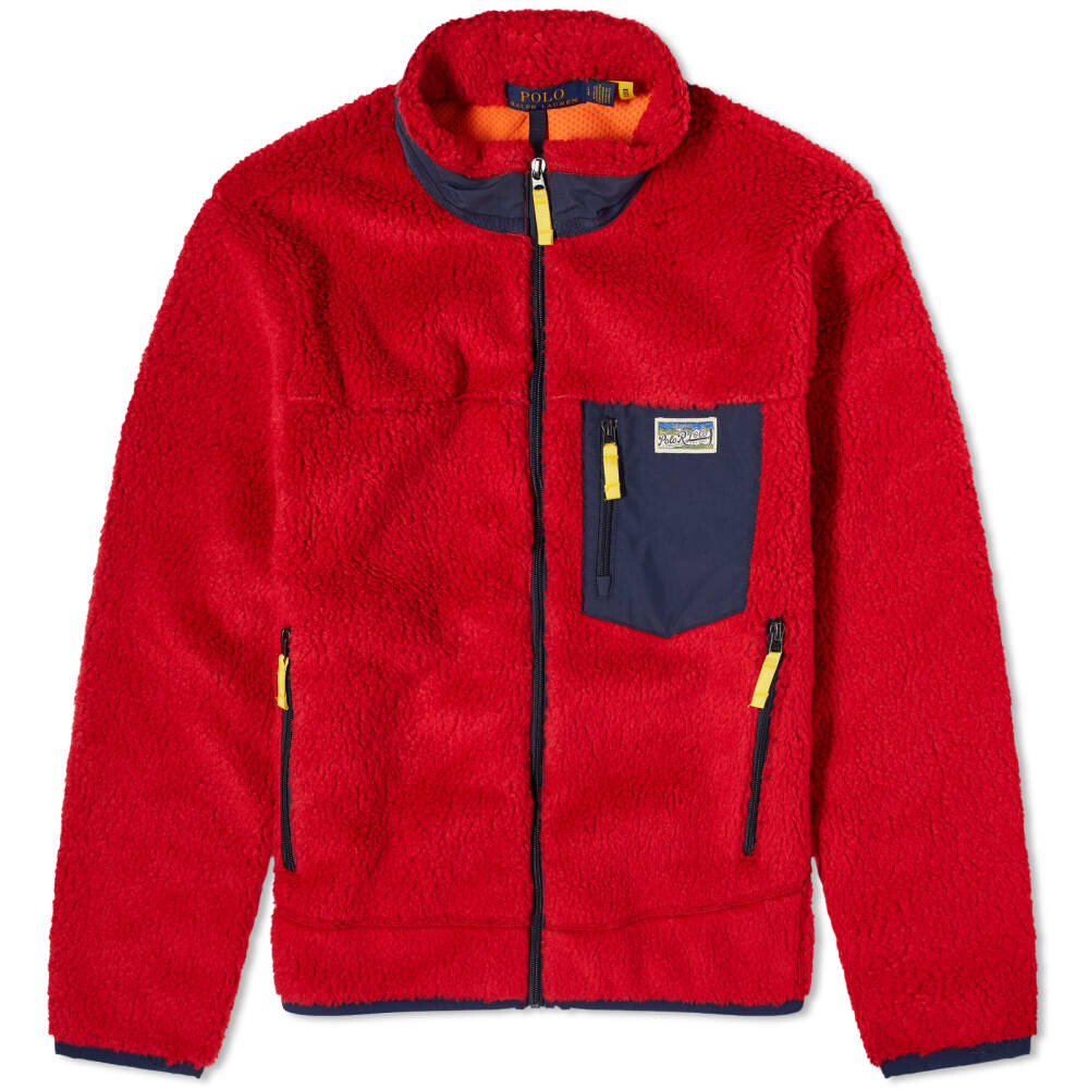 

Флисовая куртка Polo Ralph Lauren с высоким ворсом