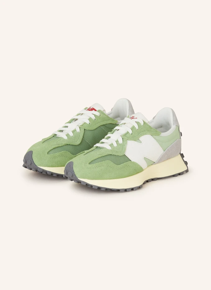 

Кроссовки 327 New Balance, зеленый