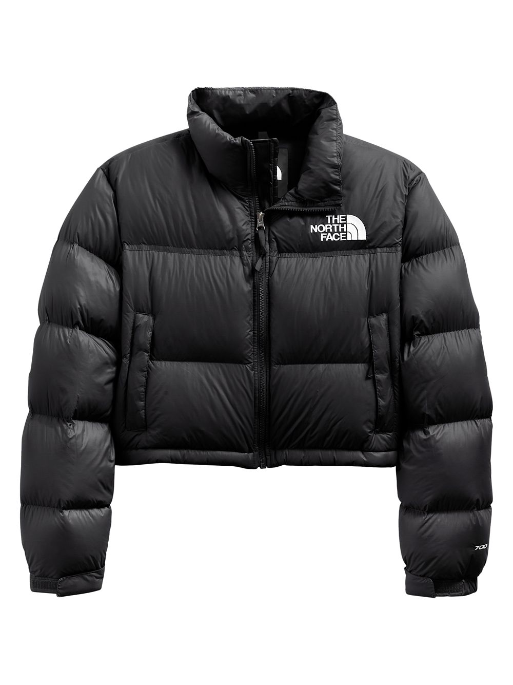 

Укороченная пуховая куртка Nuptse The North Face, черный