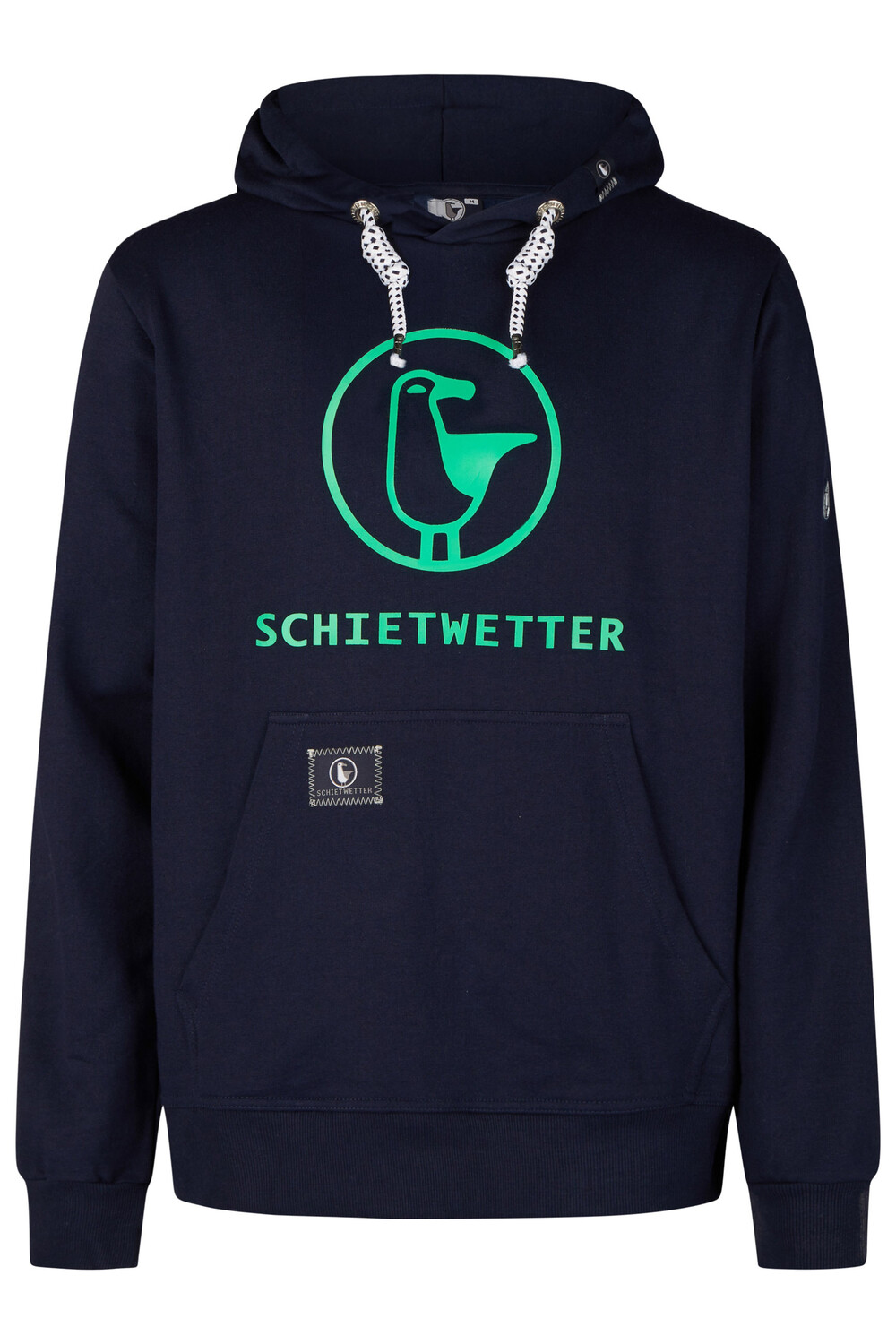 

Толстовка SCHIETWETTER Kapuzenhoodie, цвет navy/neongreen