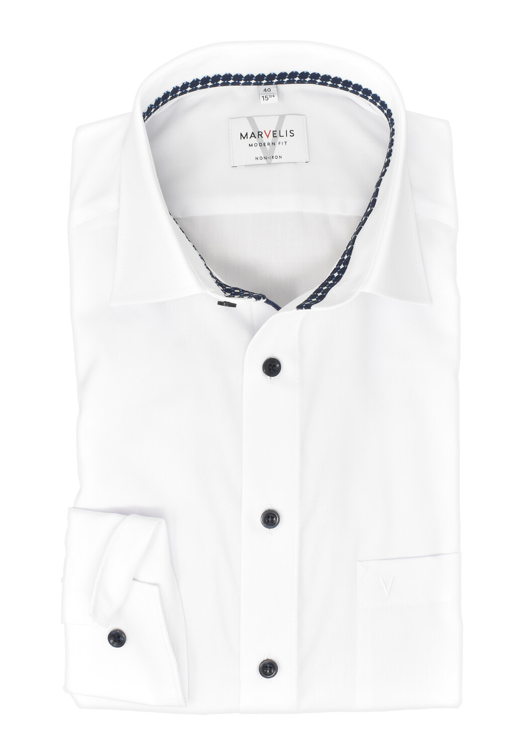 

Рубашка MARVELIS Modern Fit Business, белый