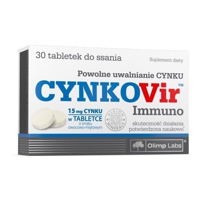Olimp Cynkovir Immuno иммуномодулятор, 30 шт. цена и фото