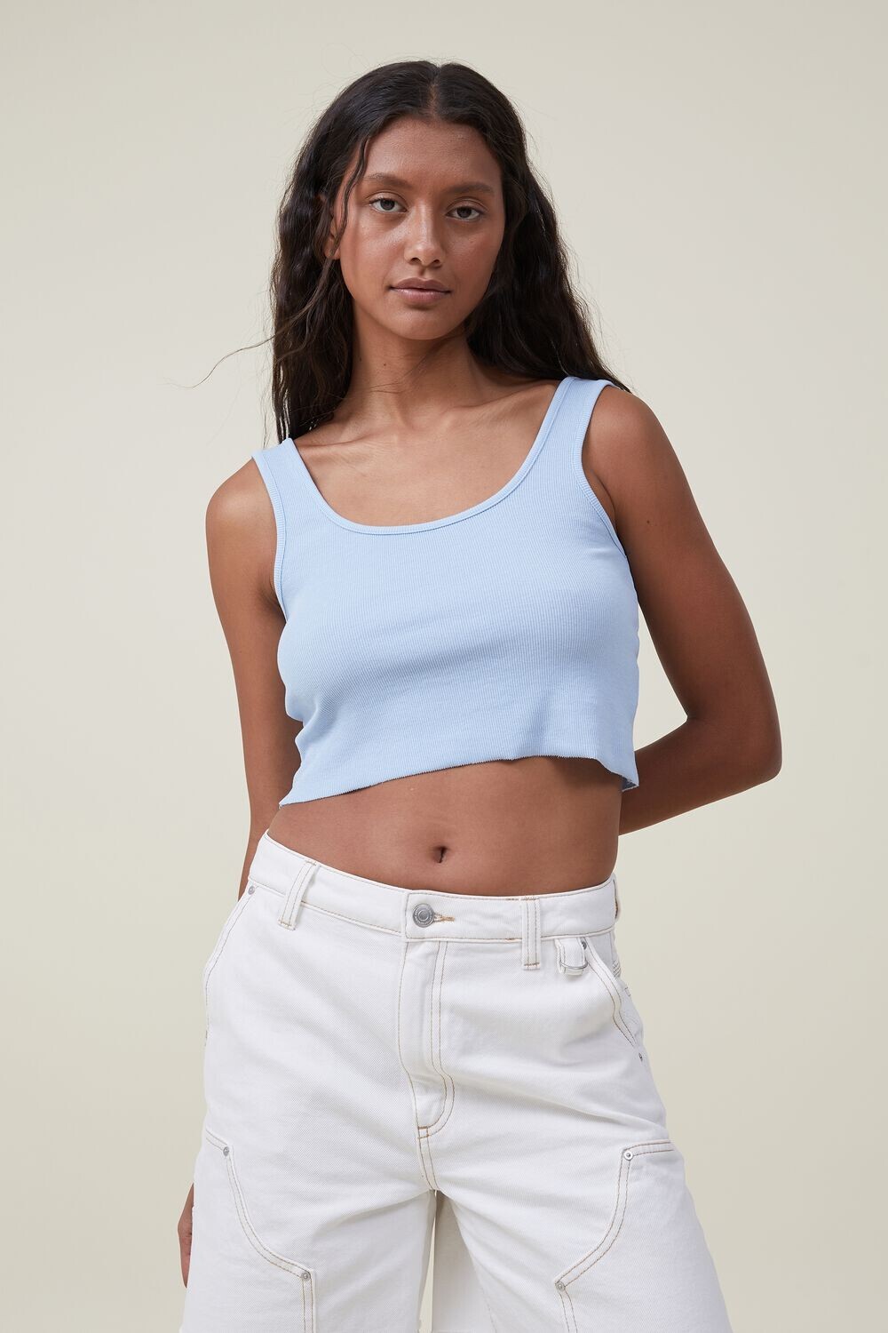 

Один органический резервуар для реберных культур Cotton On