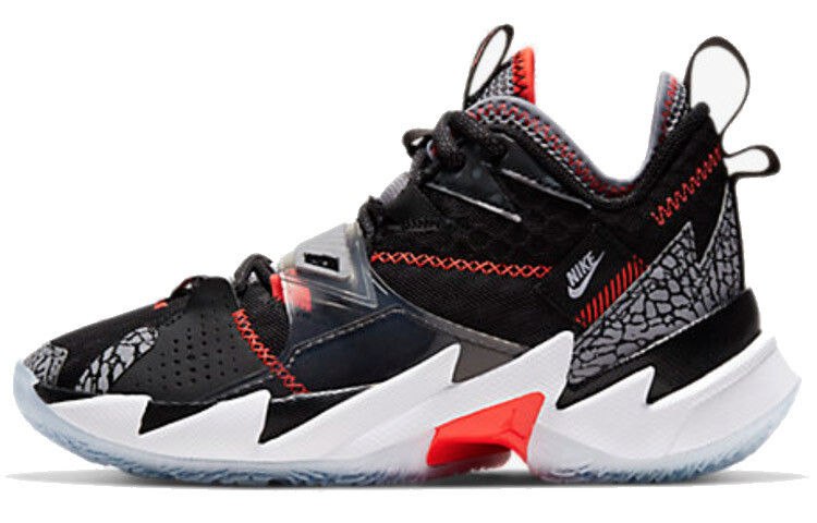 

Air JordanWhy Not Zer0.3 (Gs) 3 Черный/Цементно-серый/Белый/Ярко-малиновый