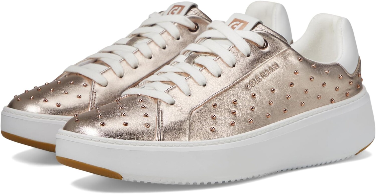 

Кроссовки Cole Haan Grandpro Topspin Sneakers, цвет Rose Gold/Micro Studs