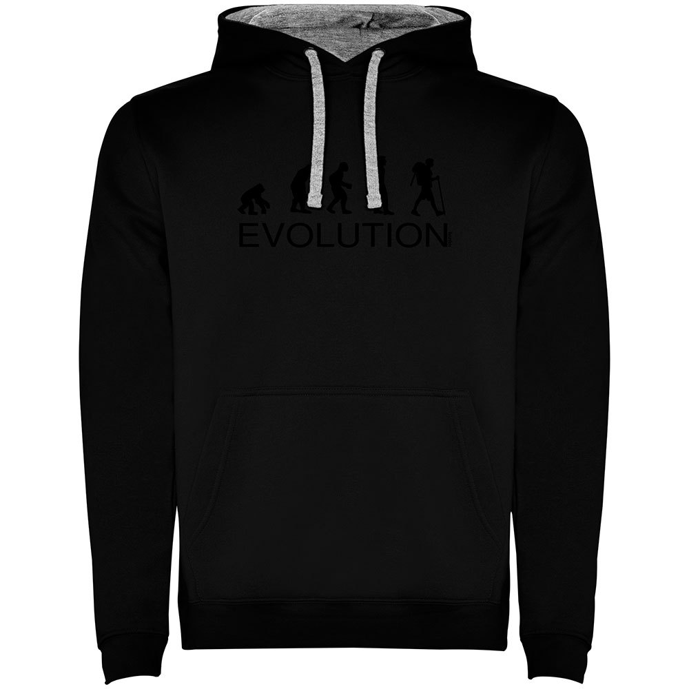 Худи Kruskis Evolution Hiking Two-Colour, черный