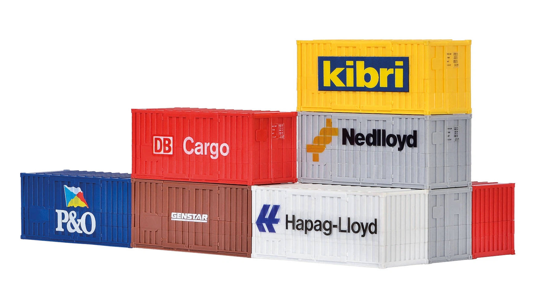 

Kibri Контейнер H0 20 футов, 6 шт