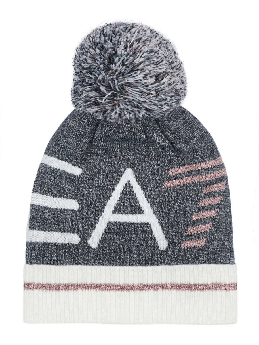 

Шапка EA7 Emporio Armani, серый